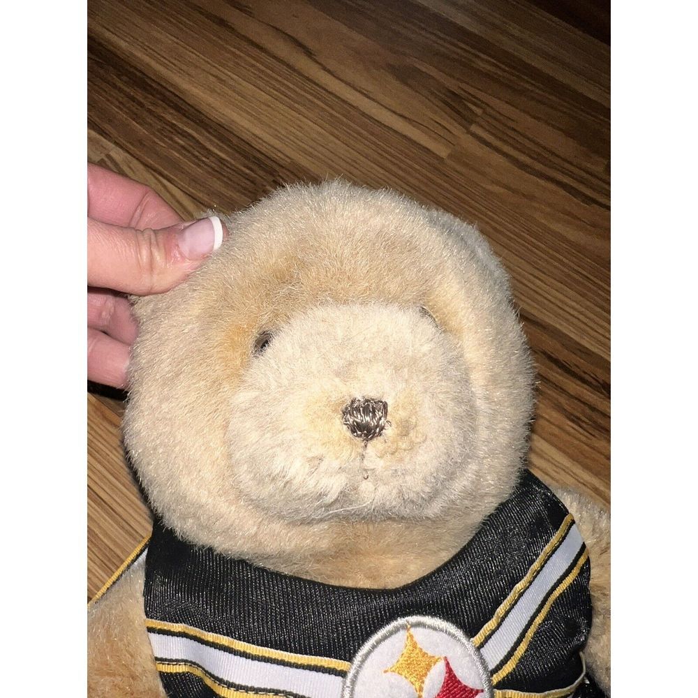 Vintage Build A Bear Teddy Pittsburgh Steelers NFL Football Cheerleader - Picture 6 of 6